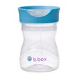 B.box Kubek do nauki picia dla dziecka, kubek treningowy plastikowy, borówkowy, 240 ml