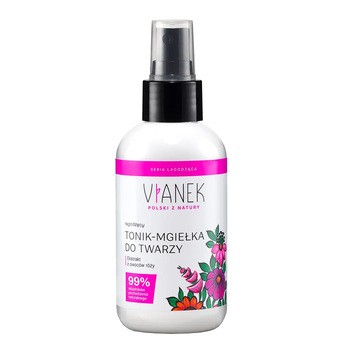 Vianek, łagodzący tonik-mgiełka do twarzy, 150 ml