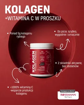 Noble Health Kolagen + witaminą C, proszek, 100 g