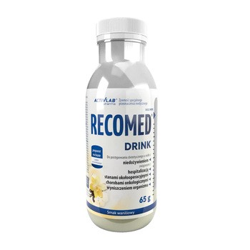 RecoMed Drink, proszek, smak waniliowy, 65 g