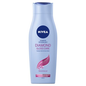 Nivea Diamond Gloss Care, szampon pielęgnujący, 400 ml
