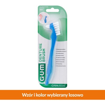Gum, szczoteczka do protez, 1 szt.