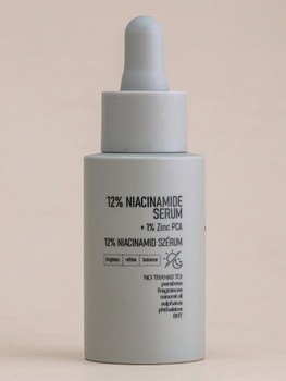 Nerds. 12% Niacinamide + 1% Zinc PCA, serum z niacynamidem i cynkiem PCA, 30 ml