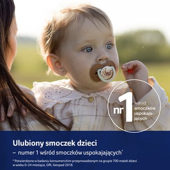 Canpol Lovi, smoczek uspokajający silikonowy dynamiczny, 0-3 m Tie Dye Green, 2 szt.