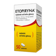 Etopiryna tabletki od bólu głowy, 50 szt.