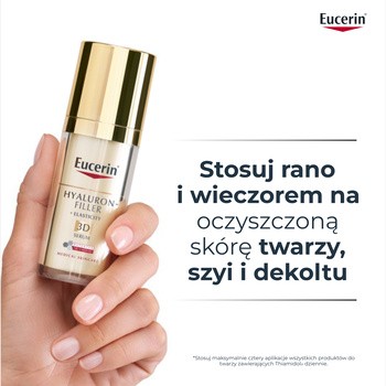 Eucerin Hyaluron-Filler + Elasticity 3D serum, do skóry dojrzałej, przeciwzmarszczkowe, 30 ml
