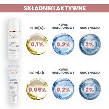 Avene Eau Thermale Hyaluron Activ Procedure, krem liftingujący, 30 ml
