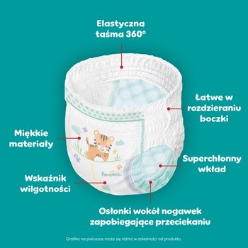 Pampers Active Baby Pants, 8, (17+kg), 92 szt.