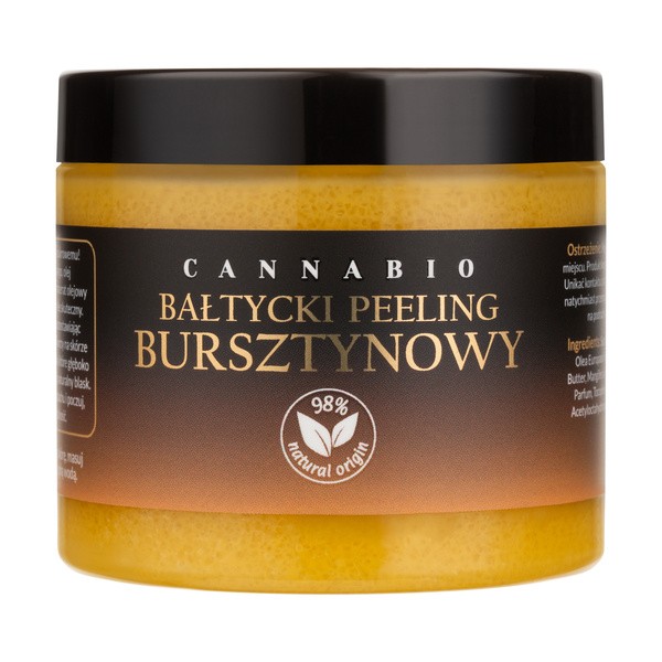 CannaBio CannaBio, Bałtycki Peeling Bursztynowy, 250 g — Inhaltsstoffe und Bewertung