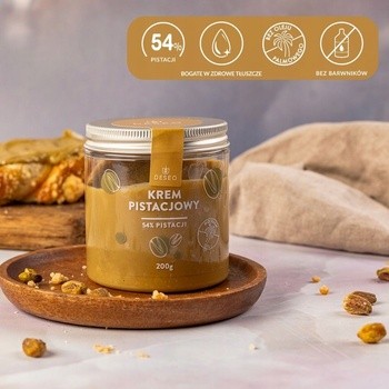 Deseo, krem pistacjowy 54%, 200 g