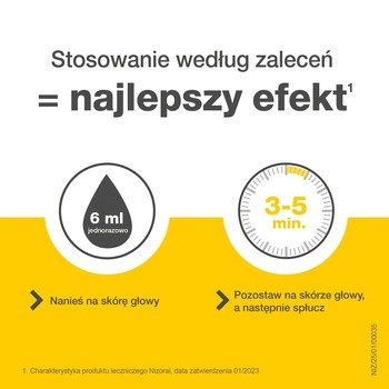 Nizoral, 20 mg/g, szampon leczniczy, 100 ml (butelka)