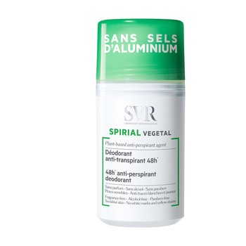 SVR Spirial Vegetal, antyperspirant roll-on 48 h, 50 ml