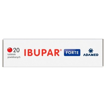 Ibupar forte, 400 mg, tabletki powlekane, 10 szt.