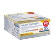 PiC Insulin Syringes, strzykawki insulinowe, jednorazowe, 0,5 ml 30G x 8 mm, 100 szt.