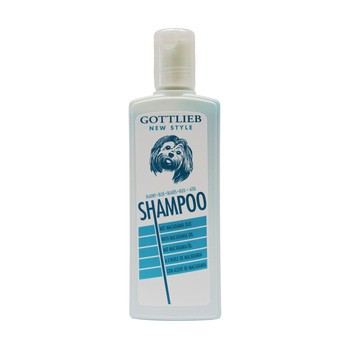 Gottlieb Szampon Błękitny dla psów z białą i jasną sierścią, 300 ml