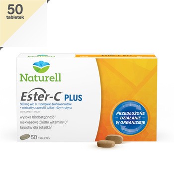 Naturell Ester-C Plus, tabletki, 50 szt.