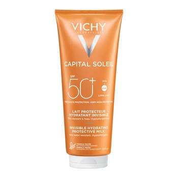 Vichy Ideal Soleil, ochronne mleczko do twarzy i ciała, SPF 50+, 300 ml