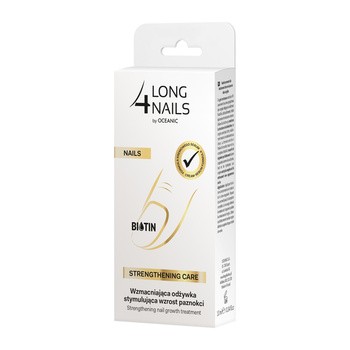Long4Nails Strengthening Care, wzmacniająca odżywka stymulująca wzrost paznokci, 10 ml