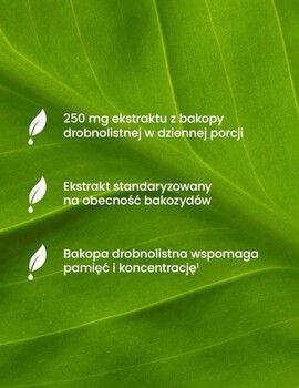 Essensey Bacopa Monnieri, kapsułki, 90 szt.