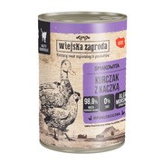 Wiejska Zagroda Kurczak z kaczką, mokra karma dla kota, 400 g