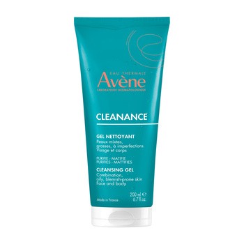 Zestaw Avene Eau Thermale żel oczyszczający Cleanance 200 ml + krem łagodzący Hydra 40 ml