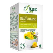 ZIELNIK DOZ Mniszek lekarski, zioła do zaparzania, 2 g, 30 saszetek