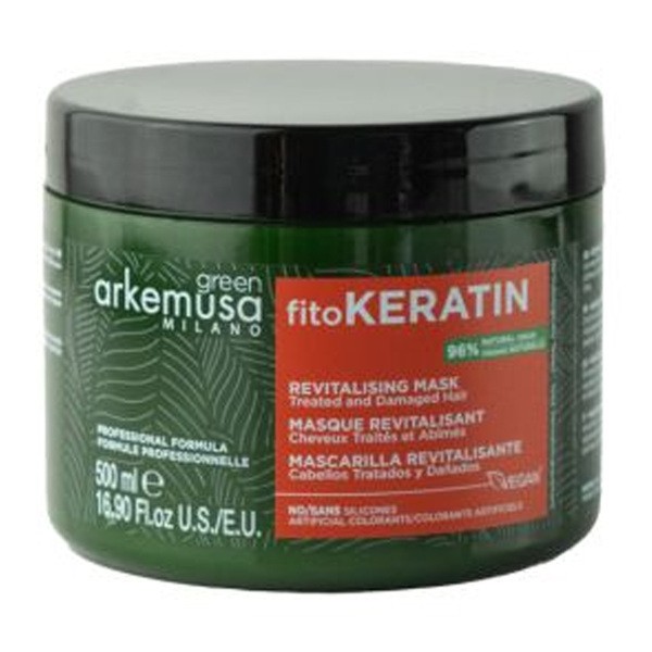 Arkemusa Green Arkemusa Milano FitoKeratin, revitalisierend Haarmaske, 500 ml — Inhaltsstoffe und Bewertung