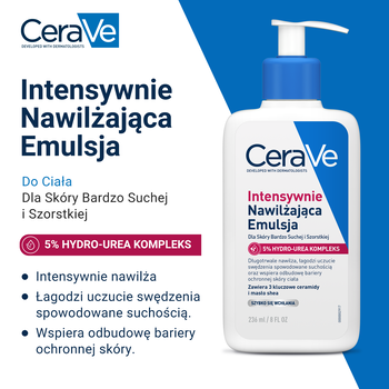 CeraVe, emulsja intensywnie nawilżająca, 236 ml