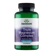 Swanson Triple Magnesium Complex, kapsułki, 100 szt.        