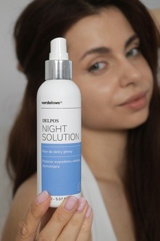 Delpos Anti Hair Loss Night Solution, płyn do skóry głowy wzmacniający włosy, 150 ml