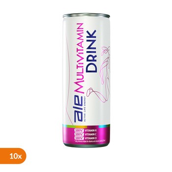 Zestaw 10x ALE Multivitamin Drink, 250 ml