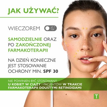 Pharmaceris T pureRetinol 0.3, krem z retinolem i retinalem na trądzik wieku dorosłego na noc, 40 ml