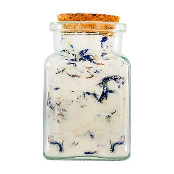 Mayram, musujący puder kąpielowy, Cedr z Bławatkiem, 130 g