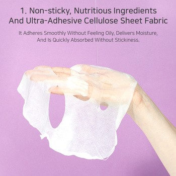 APLB Collagen EGF Peptide Sheet Mask, maska w płachcie do twarzy z kolagenem i peptydami EGF, 25 ml