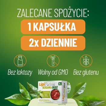 LipiForma Bergamia Max, kapsułki twarde, 60 szt.