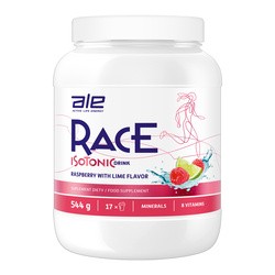 Ale Race Isotonic Drink Raspberry & Lime Flavor, proszek, 544 g