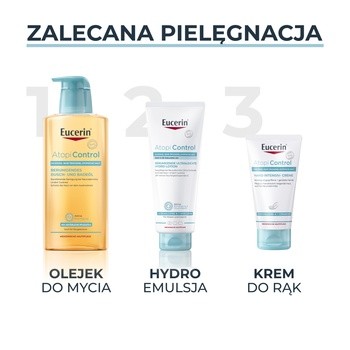 Eucerin AtopiControl, olejek kojący do mycia, 400 ml