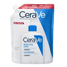 CeraVe, nawilżająca emulsja dla skóry normalnej, suchej i bardzo suchej, opakowanie uzupełniające refill, 473 ml