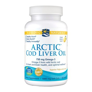 Arctic Cod Liver Oil, kapsułki, 90 szt.