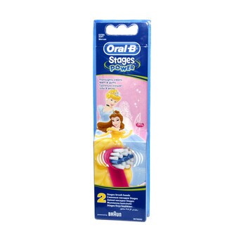 Oral-B, Stages EB10 2K, końcówki wymienne dla dziewczynki, 2 szt.