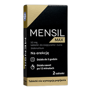 Mensil Max, 50 mg, tabletki do rozgryzania i żucia, 2 szt.