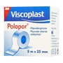 Viscoplast Polopor, hipoalergiczny plaster do cięcia, 5 m x 25 mm, 1 szt.