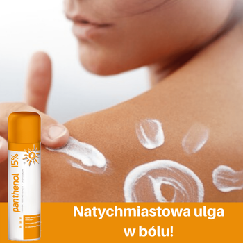 Panthenol 15% Forte, pianka wspomagająca leczenie oparzeń, 150 ml