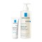 Zestaw La Roche-Posay Effaclar H ISO-Biome, krem nawilżający do twarzy, 40 ml + kojący krem myjący, 390 ml