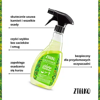 Zielko, Płyn do łazienki, zielona herbata, 500 ml