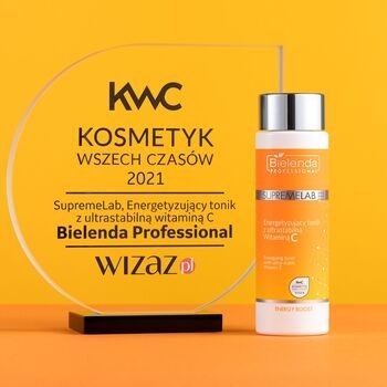 Bielenda Professional SupremeLAB Energy Boost, tonik energetyzujący z ultrastabilną witaminą C, 200 ml
