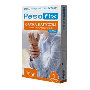 Paso-fix, opaska elastyczna stawu nadgarstkowego, krótka, rozmiar XL, 1 szt.