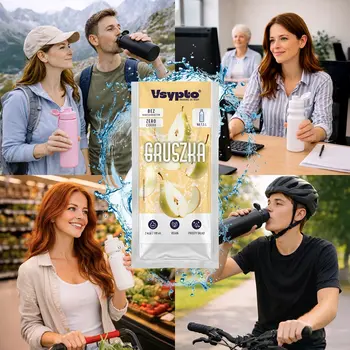 VSYPTO, proszek smakowy do wody, smak gruszka, 9 g