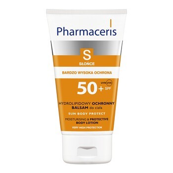 Pharmaceris S, hydrolipidowy ochronny balsam do ciała, SPF 50+, 200 ml