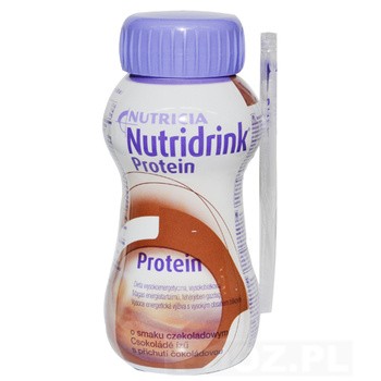 Nutridrink Protein, preparat odżywczy o smaku czekoladowym, 200 ml